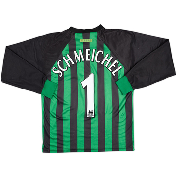1997-98 Manchester United GK Shirt Schmeichel #1 - 9/10 - (Y)