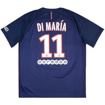 2016-17 Paris Saint-Germain Home Shirt DiMaria #11 - 10/10 - (XL)