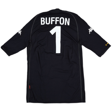 2002 Italy GK S/S Shirt Buffon #1 - 9/10 - (XL)