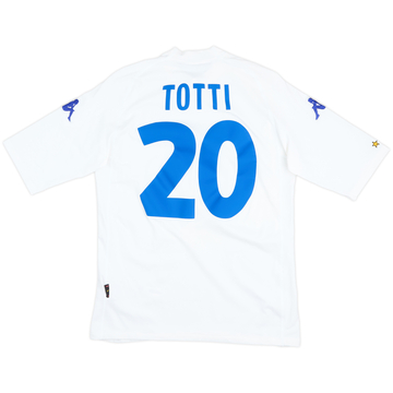 2000-01 Italy Away Shirt Totti #20 - 10/10 - (L)