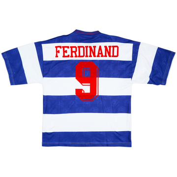 1994-95 QPR Home Shirt Ferdinand #9 - 8/10 - (L)