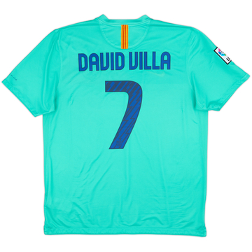 2010-11 Barcelona Away Shirt David Villa #7 - 6/10 - (XL)