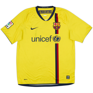 2008-10 Barcelona Away Shirt Xavi #6 - 4/10 - (M)