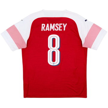 2018-19 Arsenal Home Shirt Ramsey #8 - 5/10 - (L)