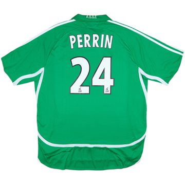 2006-07 Saint Etienne Home Shirt Perrin #24 - 8/10 - (XL)