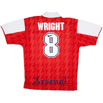1994-96 Arsenal Home Shirt Wright #8 - 8/10 - (L)