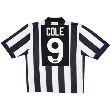 1993-95 Newcastle Home Shirt Cole #9 - 6/10 - (XL)
