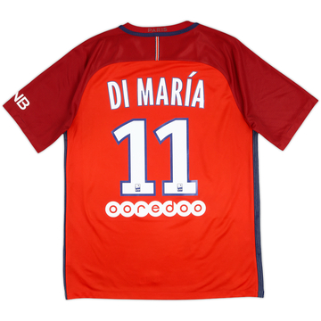 2016-17 Paris Saint-Germain Away Shirt Di Maria #11 - 8/10 - (M)