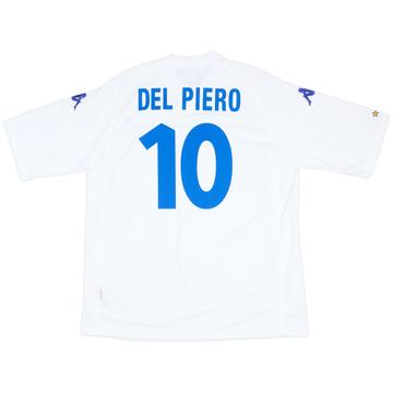 2000-01 Italy Away Shirt Del Piero #10 - 10/10 - (XXL)