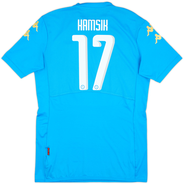 2016-17 Napoli Player Issue CL Home Shirt Hamsik #17 - 10/10 - (XXL)