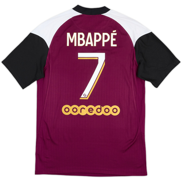 2020-21 Paris Saint-Germain Third Shirt Mbappe #7 - 6/10 - (S)