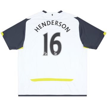 2009-10 Sunderland Away Shirt Henderson #16 - 9/10 - (3XL)