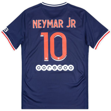 2020-21 Paris Saint-Germain Home Shirt NeymarJr #10 - 9/10 - (S)
