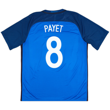 2016-17 France Home Shirt Payet #8 - 9/10 - (L)