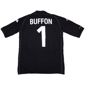 2002 Italy GK S/S Shirt Buffon #1 - 9/10 - (L)
