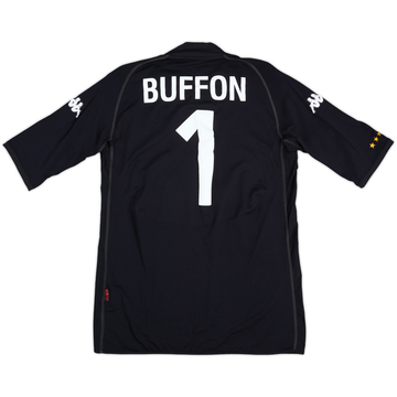 2002 Italy GK S/S Shirt Buffon #1 - 10/10 - (XL)
