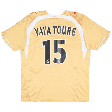2006-07 Monaco Away Shirt Yaya Toure #15 - 8/10 - (L)