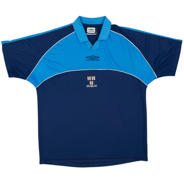 2002 Dublin City Umbro Training Shirt - 9/10 - (L)