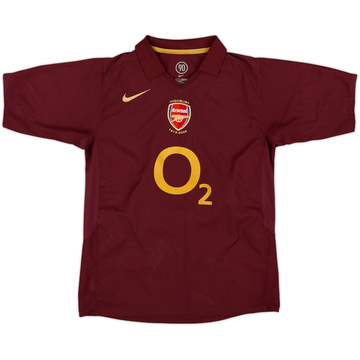 2005-06 Arsenal Home Shirt - 8/10 - (L.Boys)