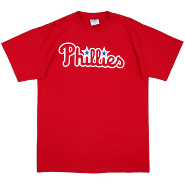 2007 Philadelphia Phillies Hamels #35 Majestic Playera - 8/10 - (L)