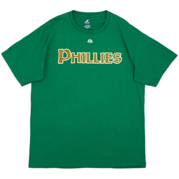 Camiseta Majestic de Lee #33 de los Philadelphia Phillies 2011 - 8/10 - (L)