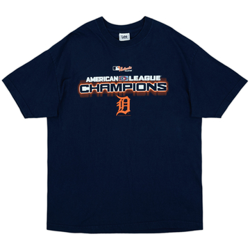 Camiseta Lee Sport de los Detroit Tigers campeones AL 2006 - 9/10 - (XL)