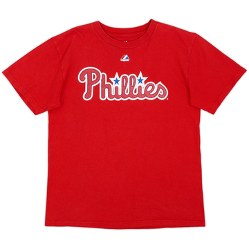 2011 Philadelphia Phillies Howard #6 Majestic Tee - 6/10 - (L.Boys)