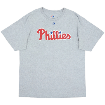 2012 Philadelphia Phillies Lee #33 Majestic Tee - 7/10 - (XL)