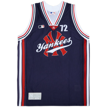 2000s New York Yankees #72 MLB Sleeveless Tee - 8/10 - (M.Boys)