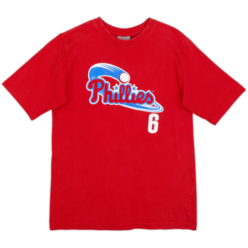 2009 Philadelphia Phillies Howard #6 MLB Playera - 6/10 - (Niños M)