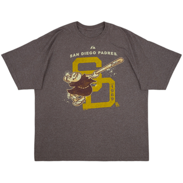 2000s San Diego Padres Majestic Tee - 6/10 - (XXL)