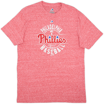 2013 Philadelphia Phillies Majestic Tee - 7/10 - (L)
