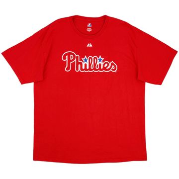2010 Philadelphia Phillies Oswalt #44 Majestic Tee - 8/10 - (XL)