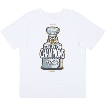 2011 Boston Bruins Stanley Cup Champions Reebok Tee - 7/10 - (L)
