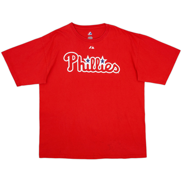Camiseta Majestic de los Philadelphia Phillies Halladay #34 2011 - 7/10 - (XL)