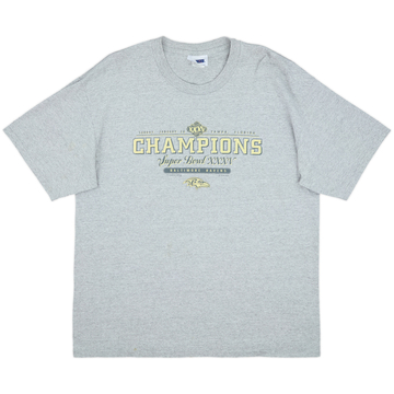 2001 Baltimore Ravens Super Bowl XXXV Champions CSA Tee - 7/10 - (XXL)