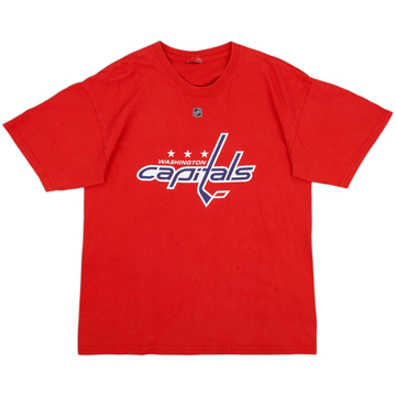 2007-11 Washington Capitals Ovechkin #8 Reebok Tee - 6/10 - (L)