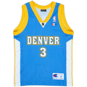 2006-08 Denver Nuggets Iverson #3 Champion Away Jersey - 8/10 - (M.Boys)