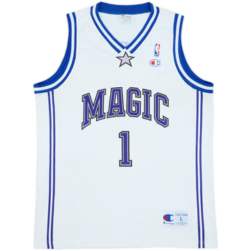 2003-04 Orlando Magic McGrady #1 Champion Home Jersey - 9/10 - (L)
