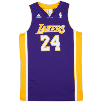 2010-14 LA Lakers Bryant #24 adidas Replica Away Jersey - 9/10 - (XL.Boys)