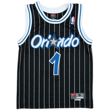 2000-04 Orlando Magic McGrady #1 Nike Throwback Swingman Away Jersey - 7/10 - (S.Boys)