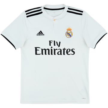2018-19 Real Madrid Home Shirt - 5/10 - (S)