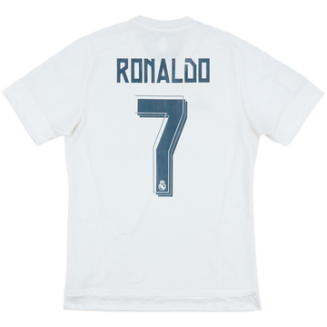 2015-16 Real Madrid Home Shirt Ronaldo #7 - 4/10 - (M)