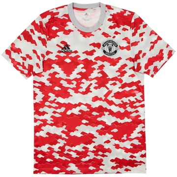 2021-22 Manchester United adidas Training Shirt - 10/10 - (M)