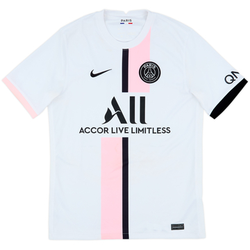 2021-22 Paris Saint-Germain Away Shirt - 4/10 - (M)