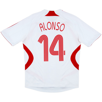 2007-08 Liverpool Away Shirt Alonso #14 - 5/10 - (M)