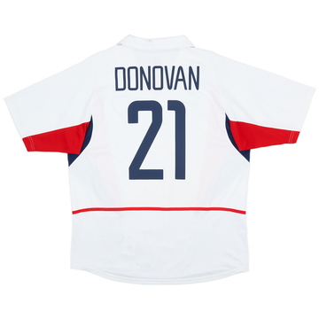2002-03 USA Player Issue Home Shirt Donovan #21 - 6/10 - (S)
