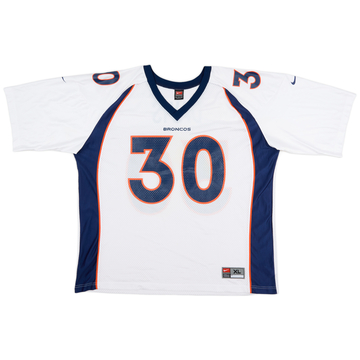 1997-00 Denver Broncos Davis #30 Nike Away Jersey (Excellent) XL