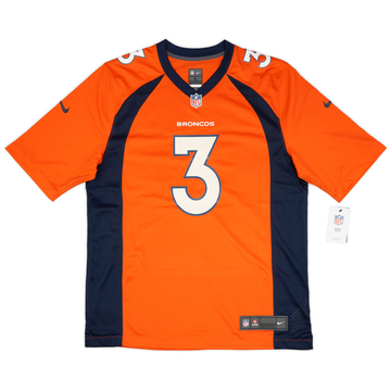 2022-23 Denver Broncos Wilson #3 Nike Game Home Jersey (L)