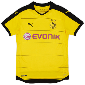 2015-16 Borussia Dortmund Home Shirt - 8/10 - (M)